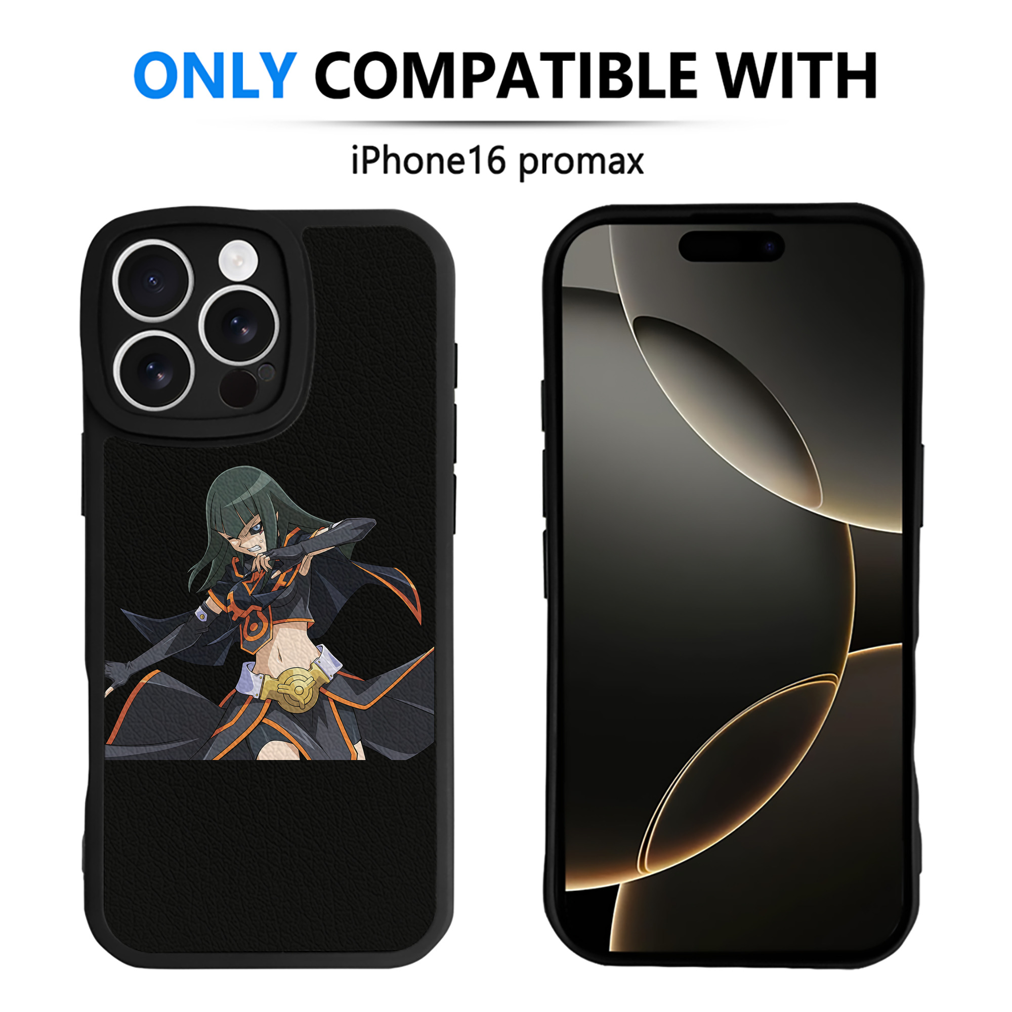 （画像用） 遊☆戯☆王 Yu-Gi-Oh! 【iPhone 16シリーズ対応】シリコンスマホケース（レザー調） 材質：シリコン